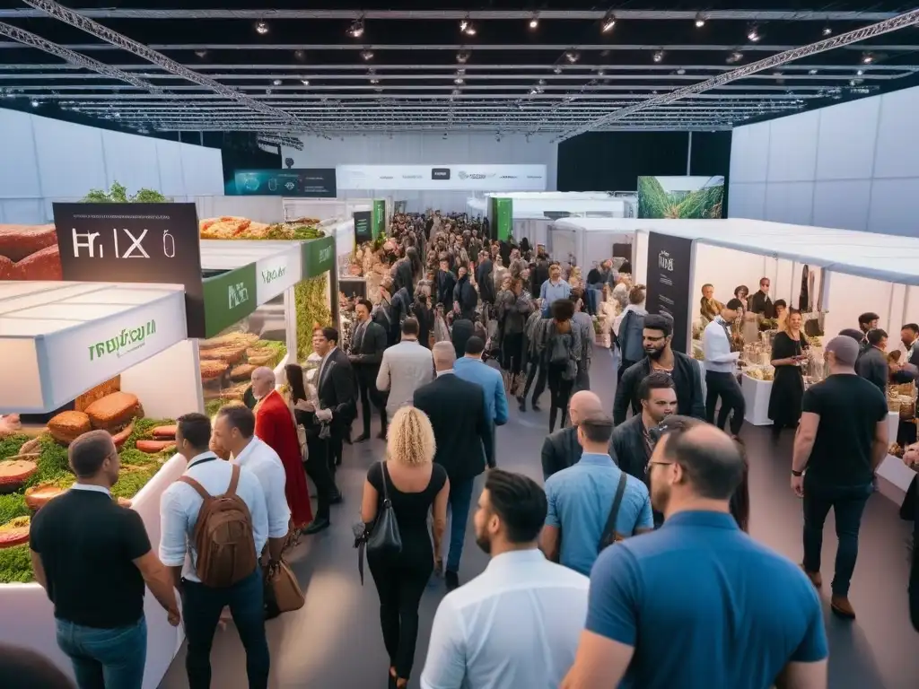 Un animado evento de alimentos veganos con innovación en empresas alimentarias veganas