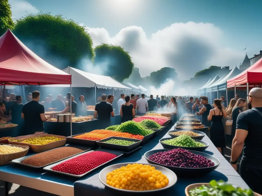 Celebración multicultural en Festivales Veganos: Impacto cultural con comida del mundo y diversidad