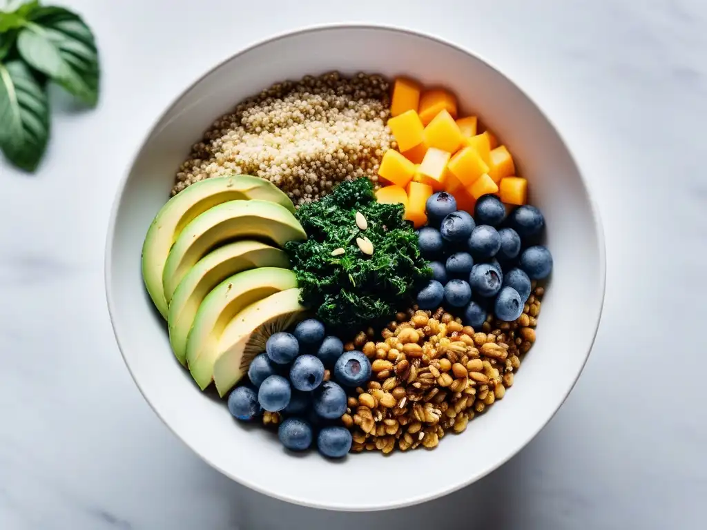 Una deliciosa y colorida bowl de superfoods veganos revoluciona la gastronomía