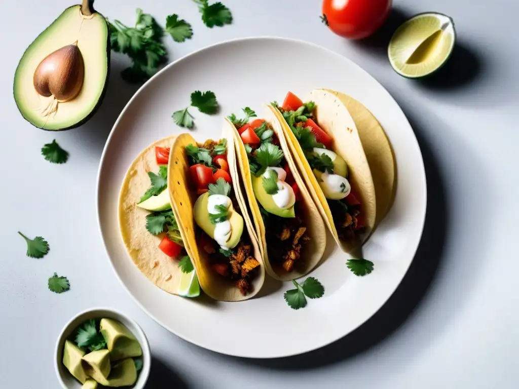 Deliciosos tacos de jackfruit: cocina vegana en un ambiente fresco y moderno