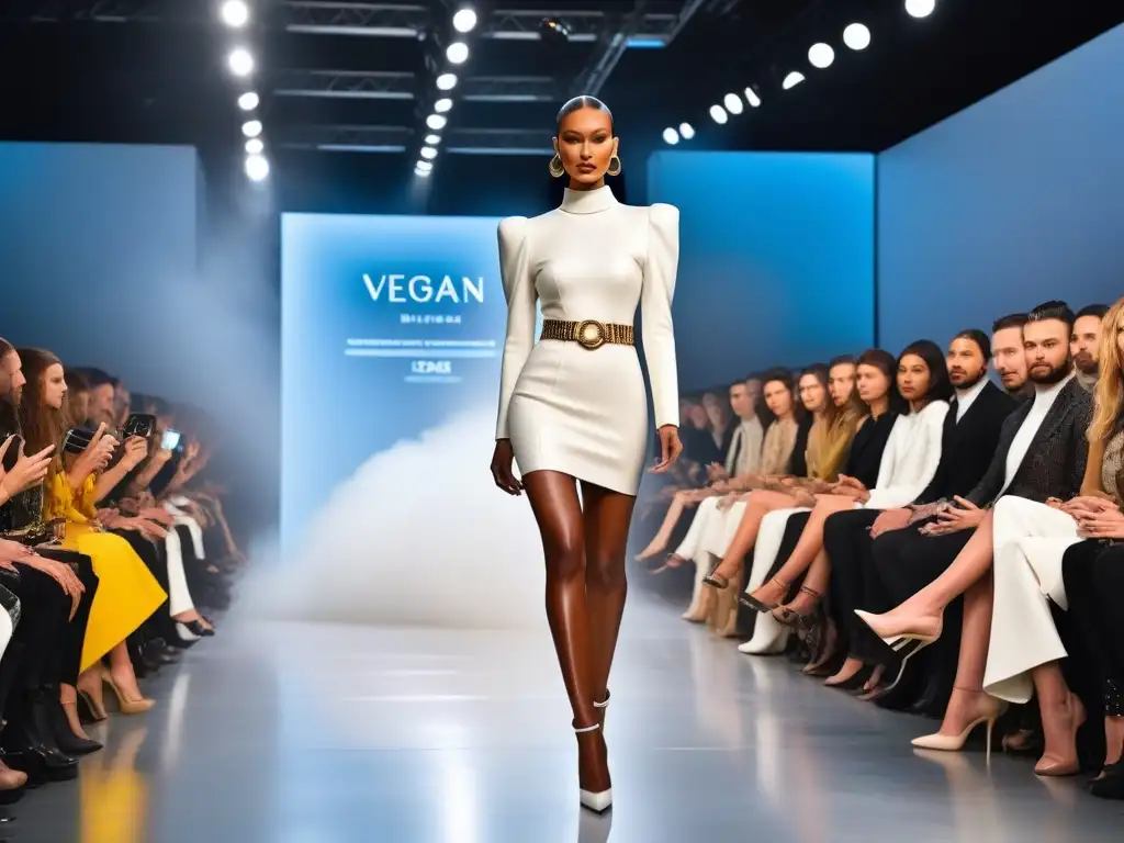 Deslumbrante desfile de moda vegana impacta en la pasarela con diseño innovador y sostenible