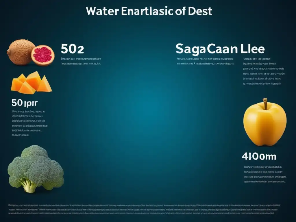 Comparación detallada del consumo hídrico en dieta vegana vs