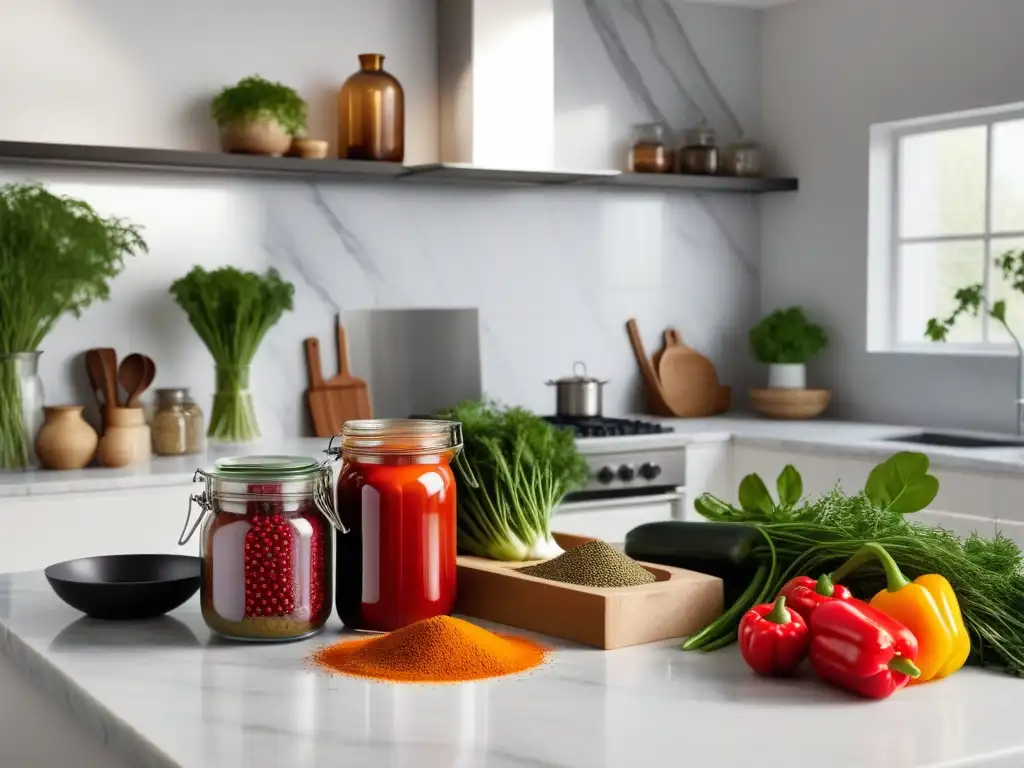 Escena serena de cocina vegana con manos cortando pimiento rojo, ideal para cursos cocina vegana mindfulness plena