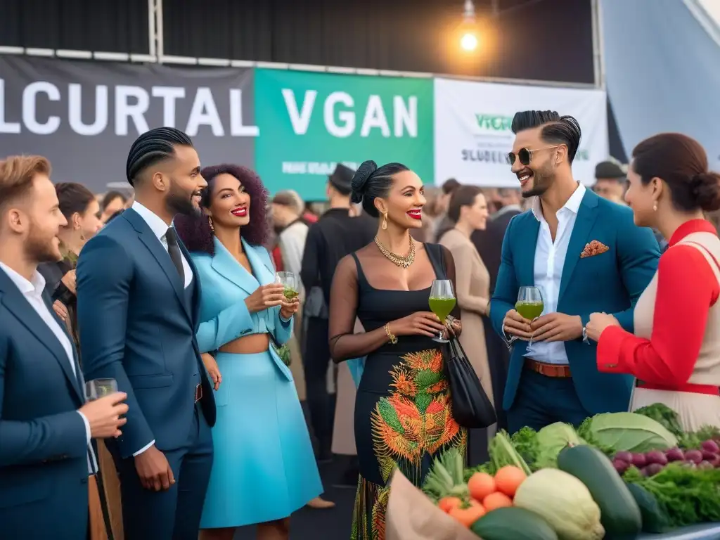 Un evento vegano global educativo y diverso, promoviendo la sostenibilidad y la moda vegana