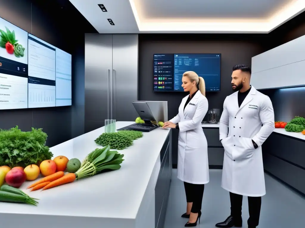 Expertos en nutrición vegana del futuro crean recetas innovadoras en laboratorio de alta tecnología