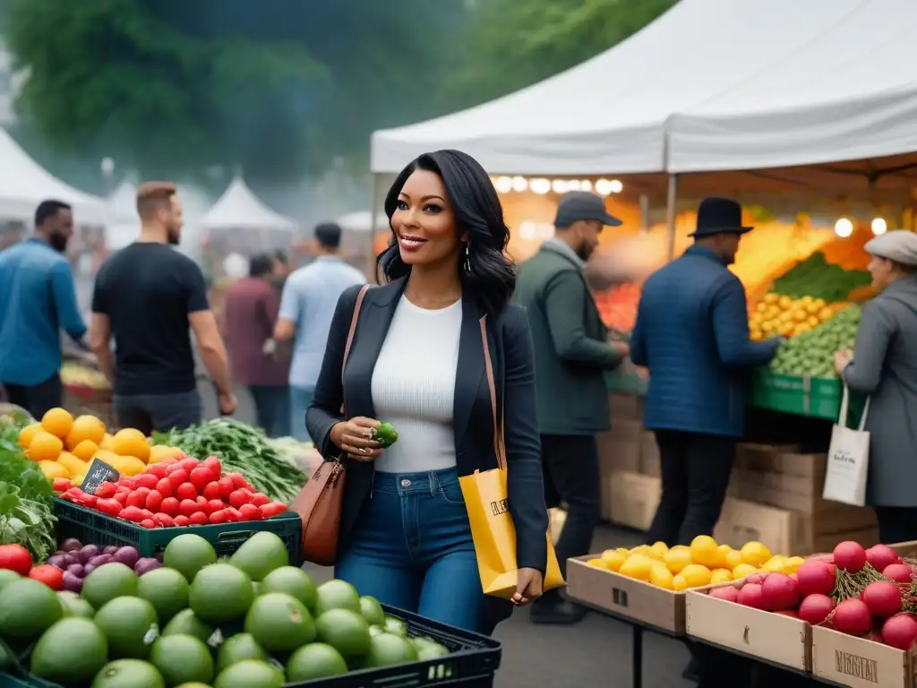 Expertos en certificación nutrición vegana práctica en mercado urbano vibrante