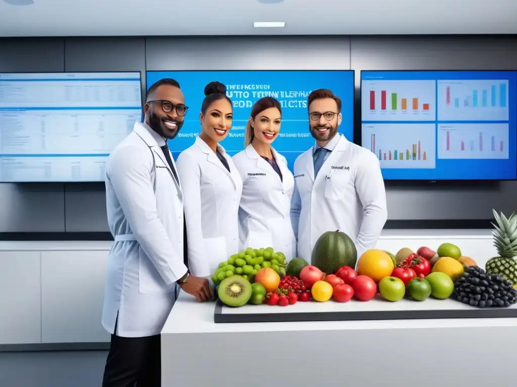 Expertos en nutrición vegana certifican productos en moderno laboratorio