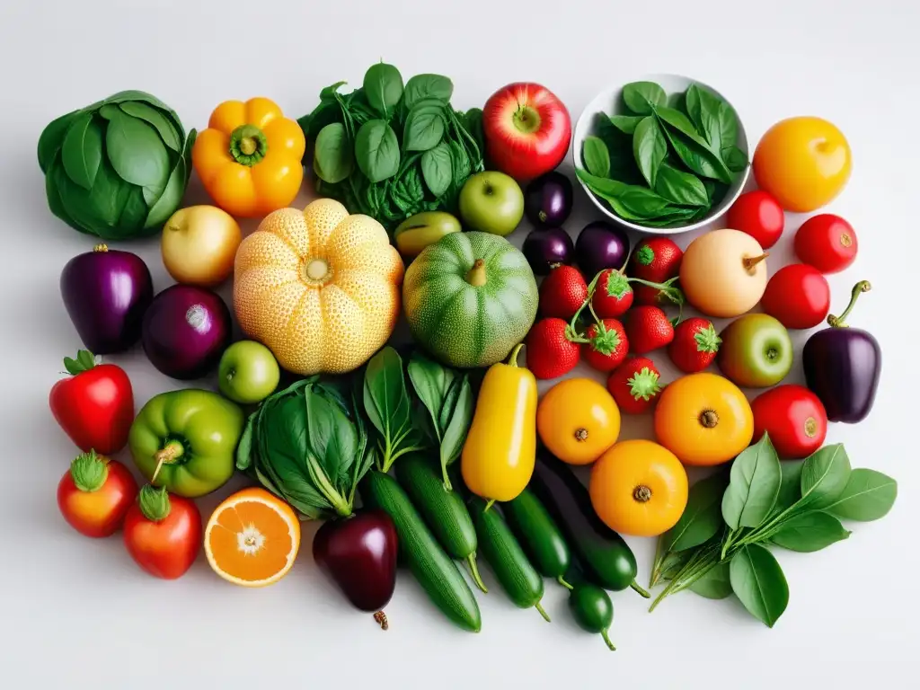 Una explosión de colores y frescura en frutas y verduras, invita a explorar la nutrición vegana