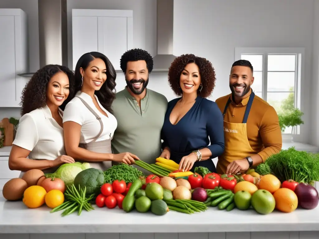 Una familia diversa cocina feliz con libros cocina vegana para familia