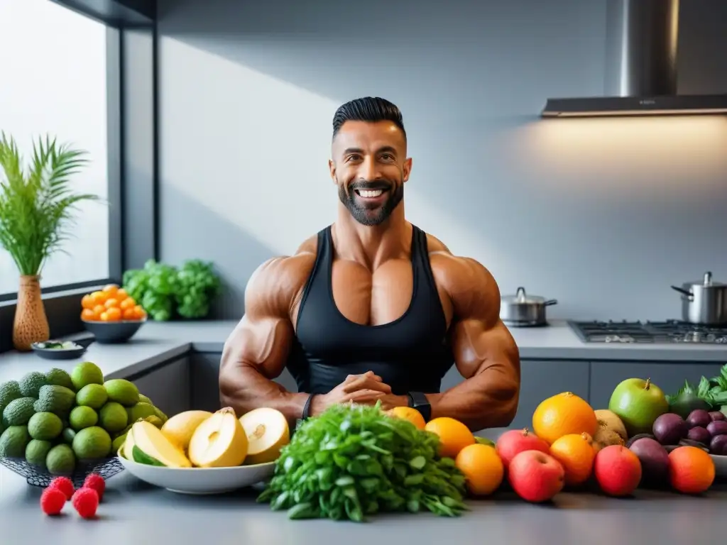 Un grupo diverso de deportistas veganos comparten una comida saludable, destacando la importancia de las grasas saludables en sus dietas