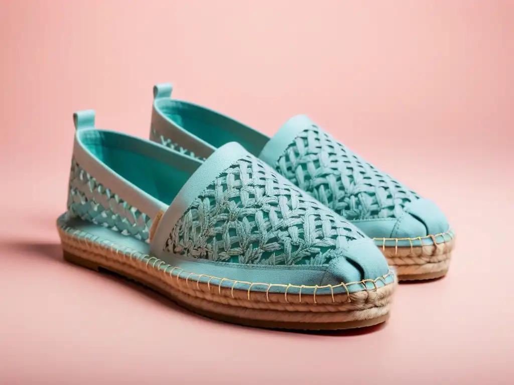 Los mejores zapatos veganos de la temporada: espadrilles de materiales sostenibles en tonos pastel, ideal para la primavera