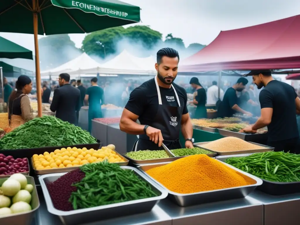 Un mercado vegano bullicioso con oportunidades para emprendedores en cocina vegana