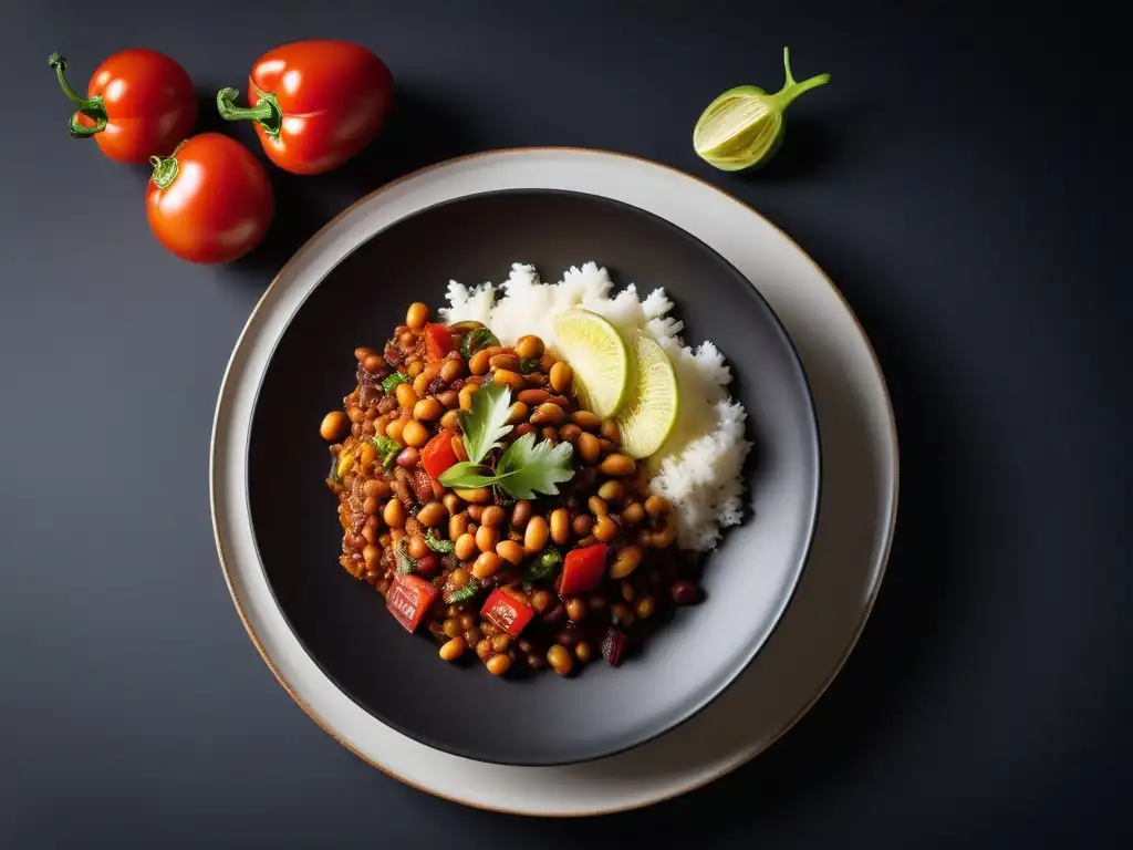 Deléitate con un plato vegano tradicional sudafricano lleno de color, sabor y tradición