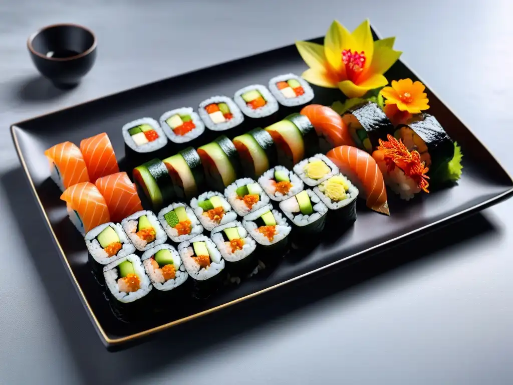 Sushi vegano: innovación y tradición