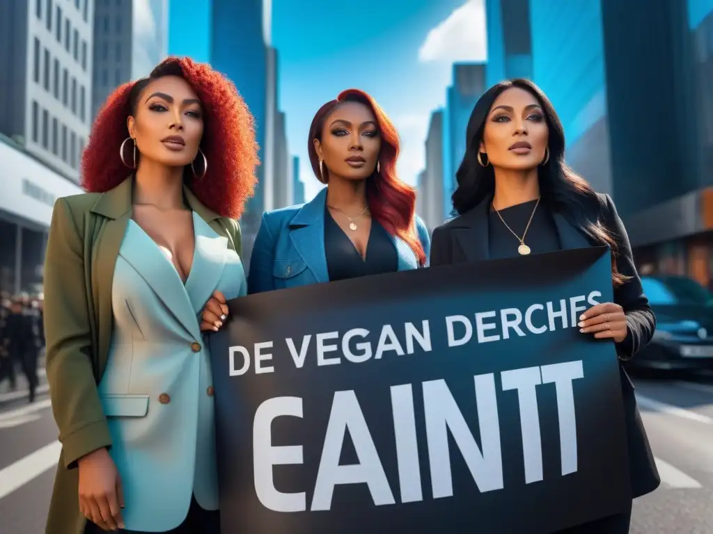 Unidos por el veganismo y derechos animales en un escenario económico global futurista