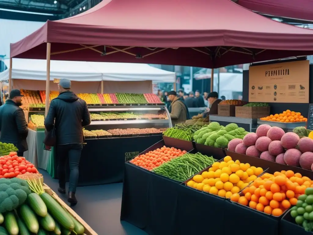 La evolución del veganismo en la industria alimentaria: de mercado orgánico a expo futurista y bulliciosa